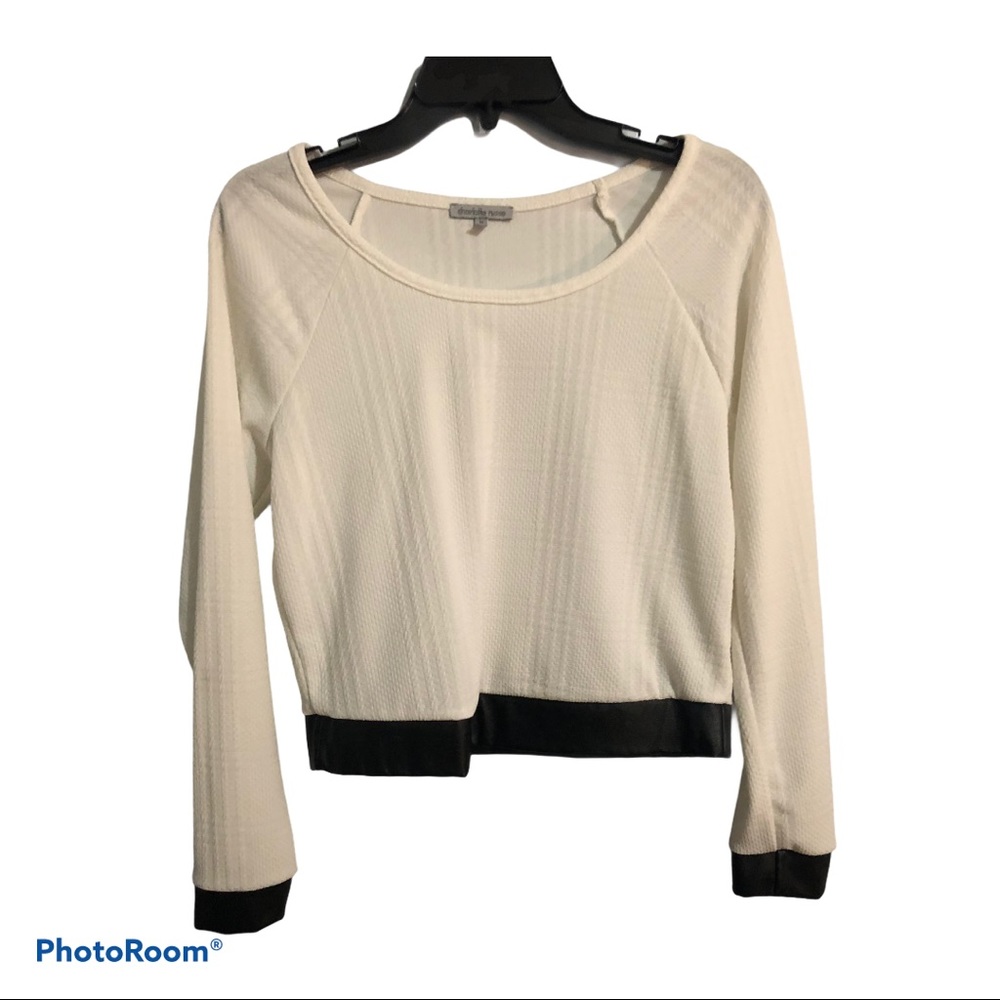 Charlotte Russe Dressy Long Sleve Top | Medium